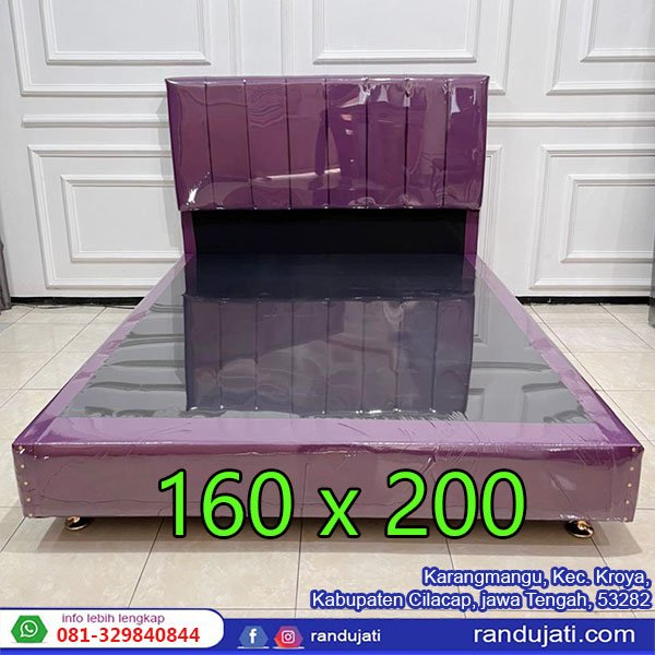 DIPAN 160 UNGU LARIK POLOS