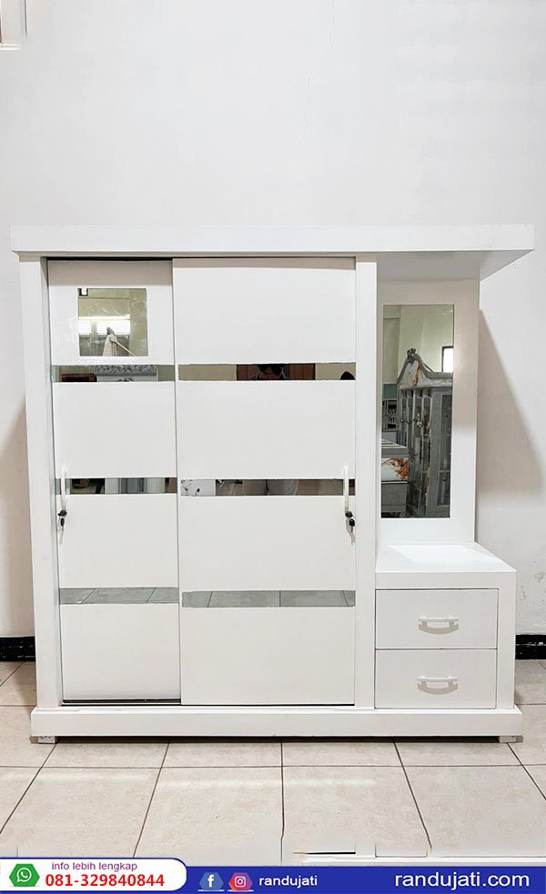 LEMARI PAKAIAN MULTYPLEK GANDENG RIAS CUSTOM