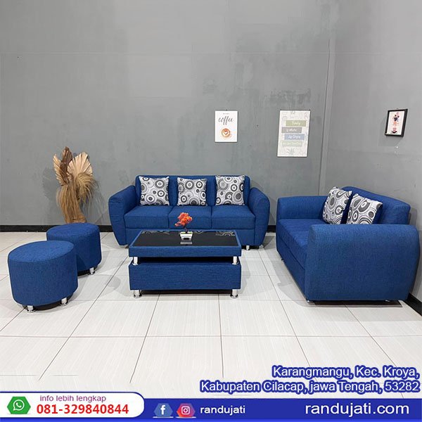 SOFA RETRO 32 PUK BIRU