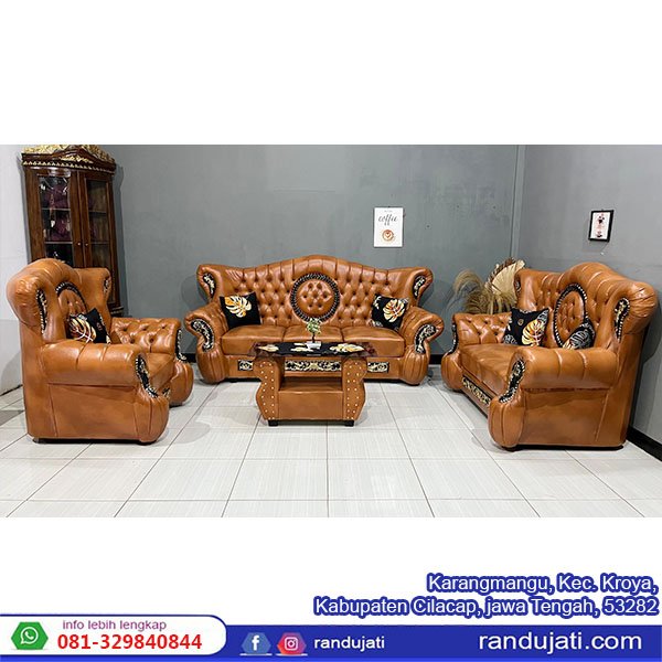 SOFA JAGUAR RESIN JUMBO ORANGE 